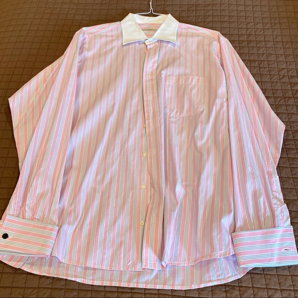 burberry french cuff shirt